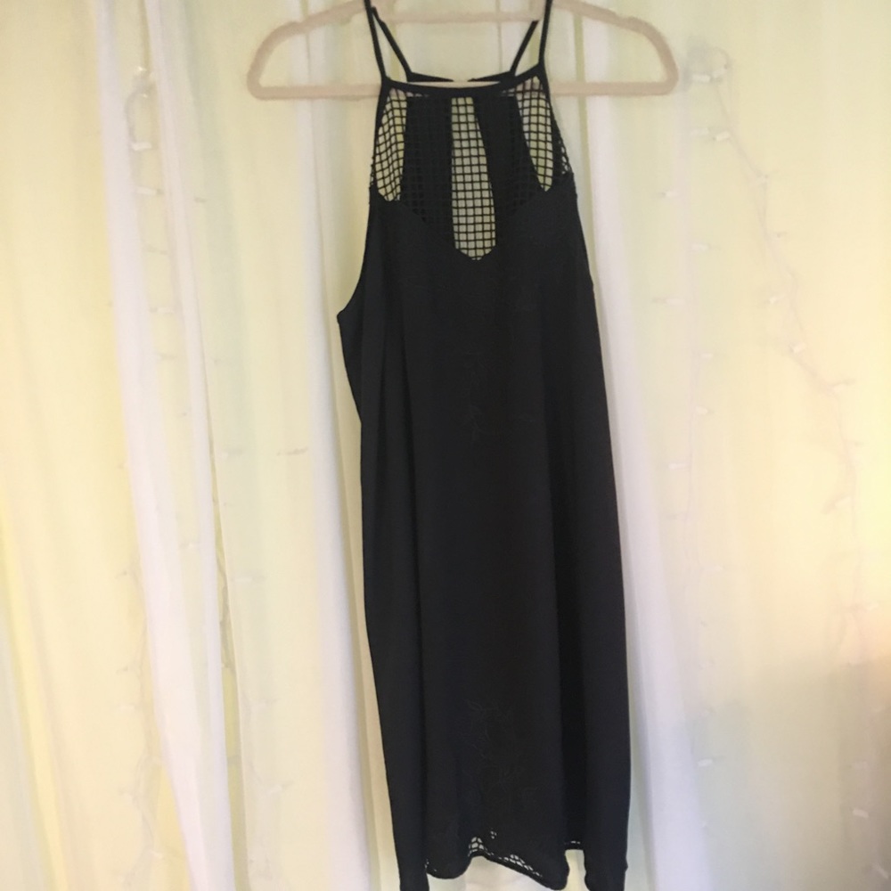 TOBI BLACK TANK DRESS